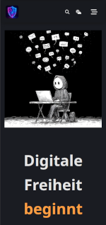 Mobile Webseite skyrich.de